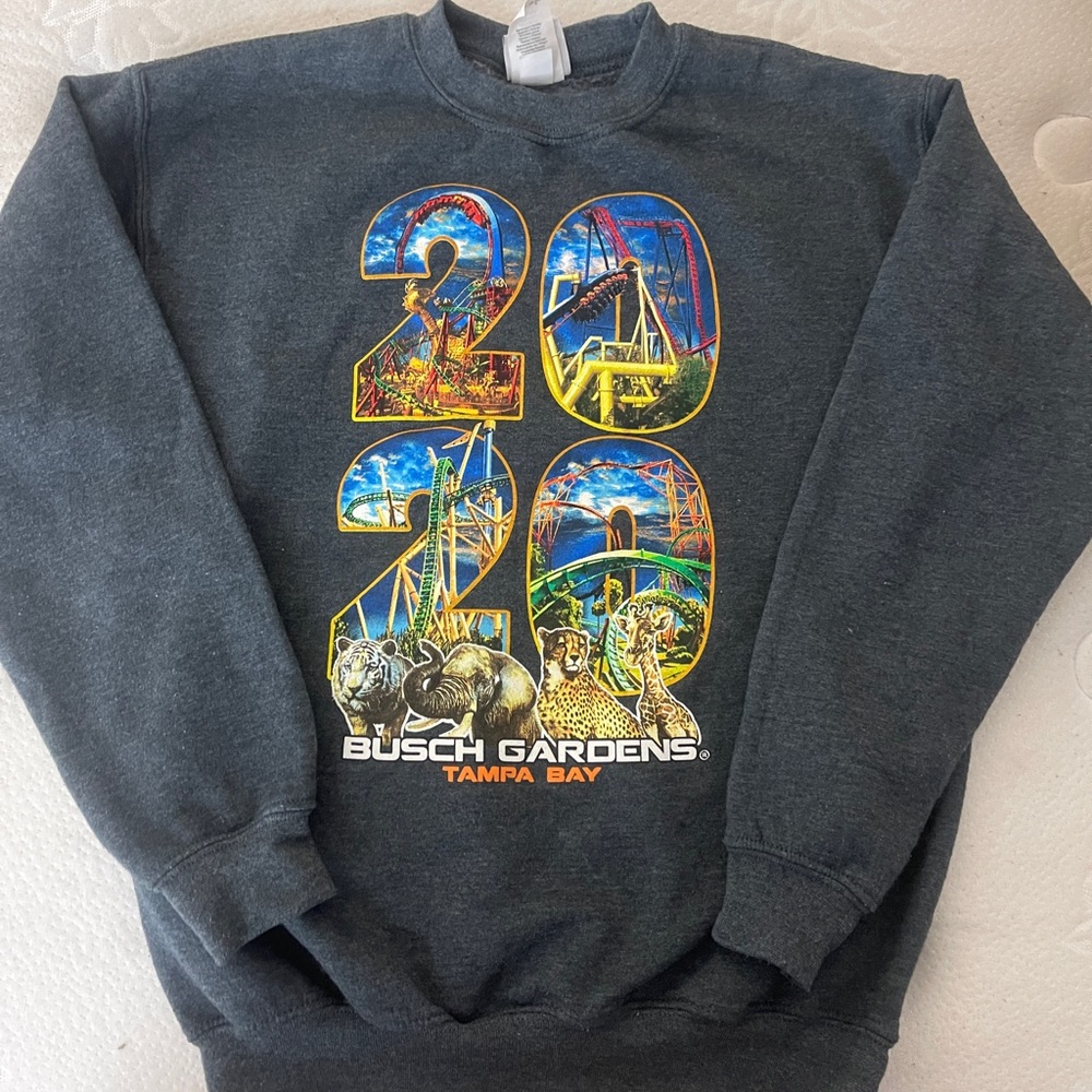 Busch gardens tampa bay CHILDS crewneck